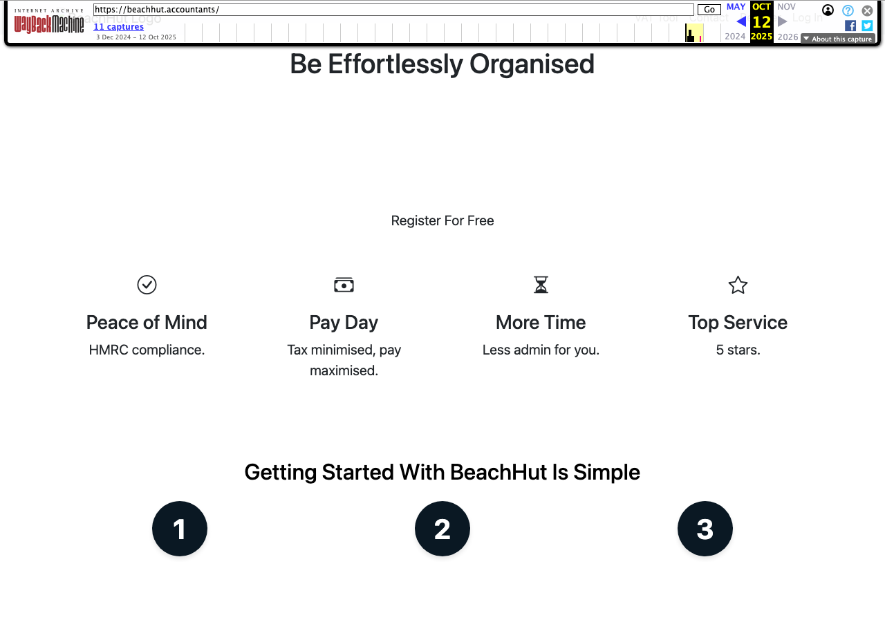 BeachHut Accountants screenshot